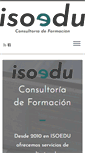 Mobile Screenshot of isoedu.es